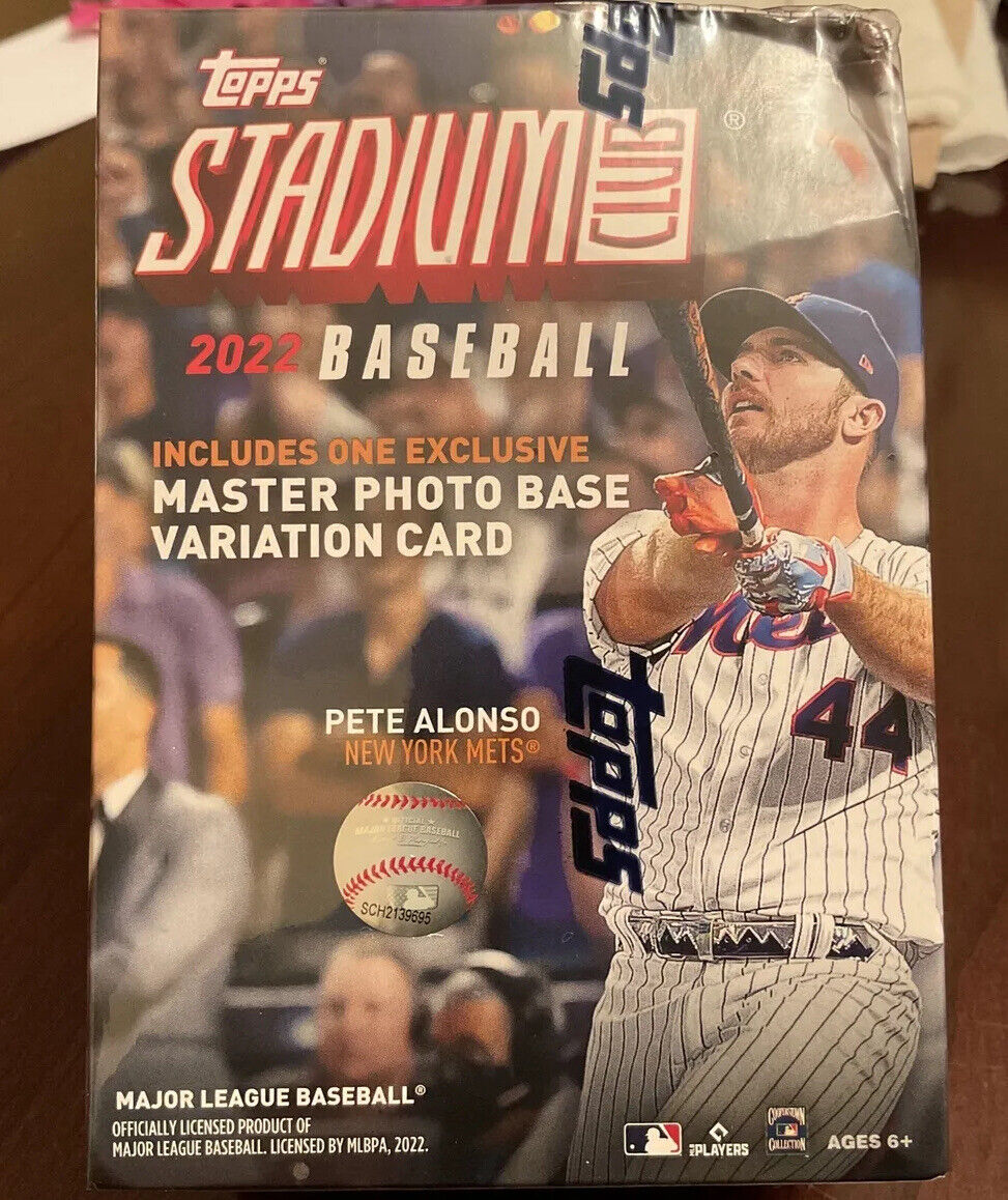 2021 Topps Stadium Club Baseball 8-Pack Blaster Box