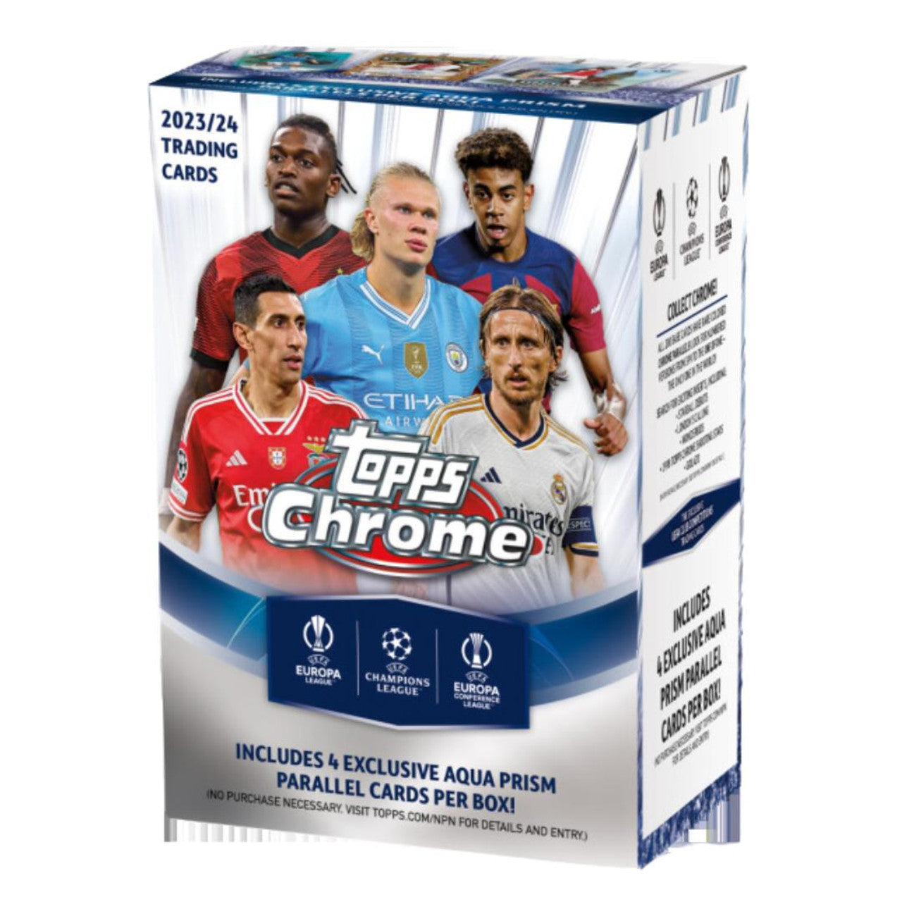 2023/24 Topps UEFA Club Competitions Chrome Soccer Blaster Box