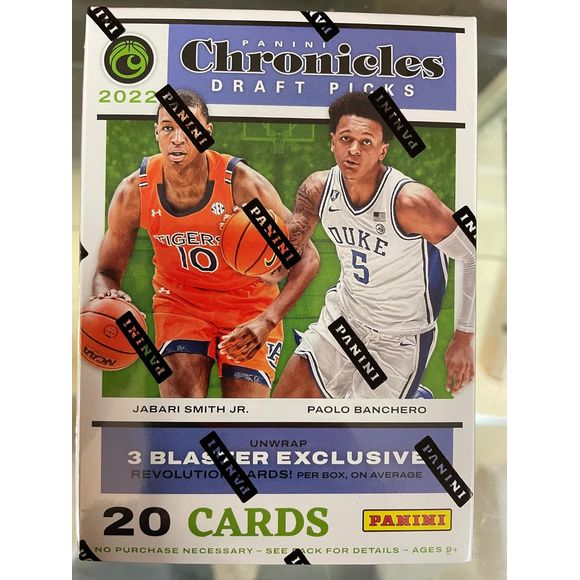 2022/23 Panini Chronicles Draft Picks Basketball 5-Pack Blaster Box