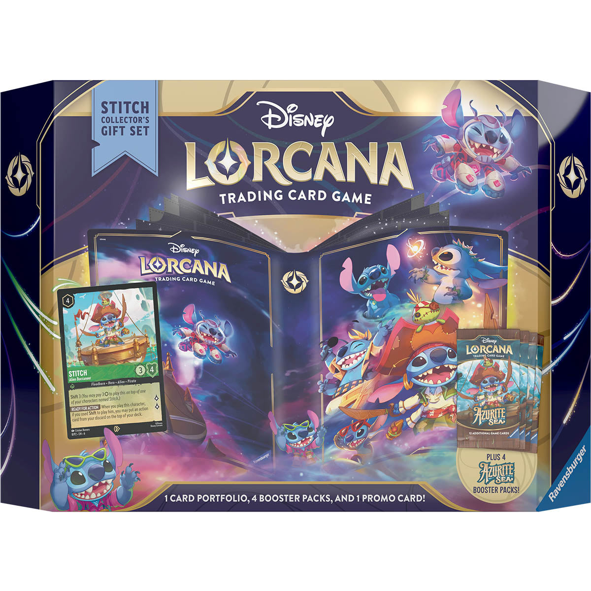 Disney Lorcana Azurite Sea Stitch Collector’s Gift Set