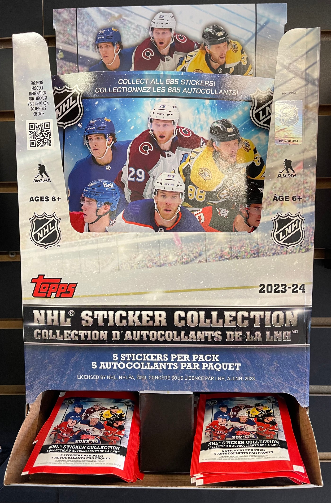 2023-24 Topps Hockey Sticker Album