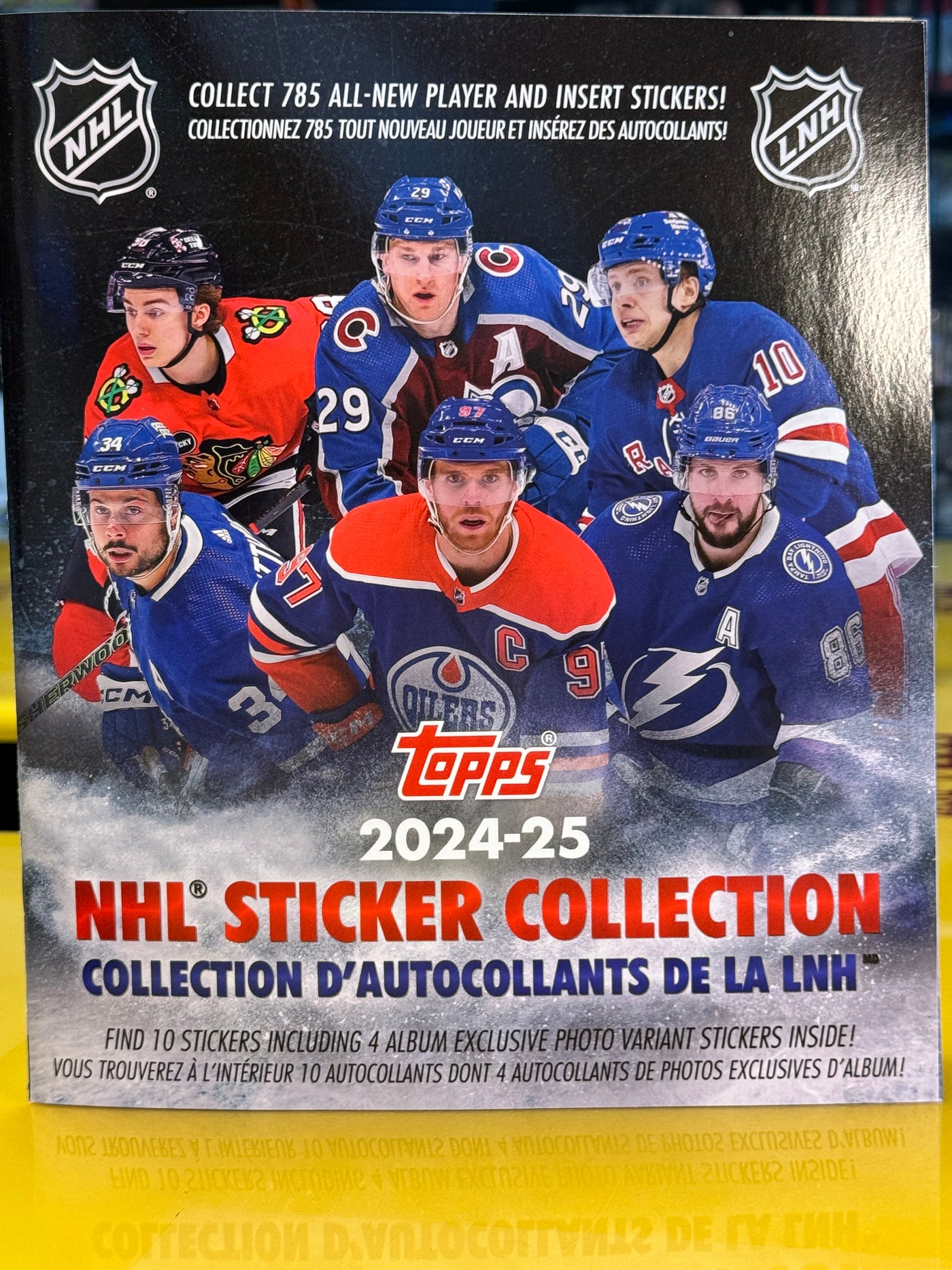 2024/25 Topps NHL Hockey Sticker Album