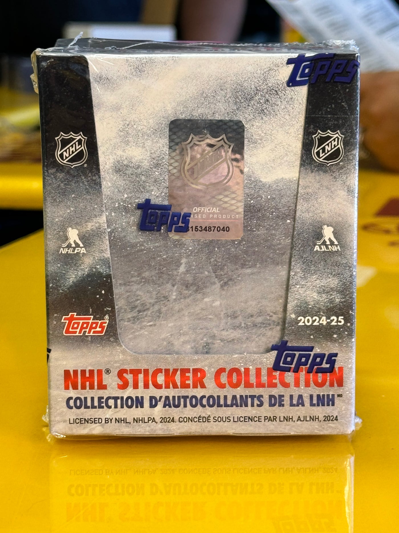 2024/25 Topps NHL Hockey Sticker Box (50 Packs per Box)