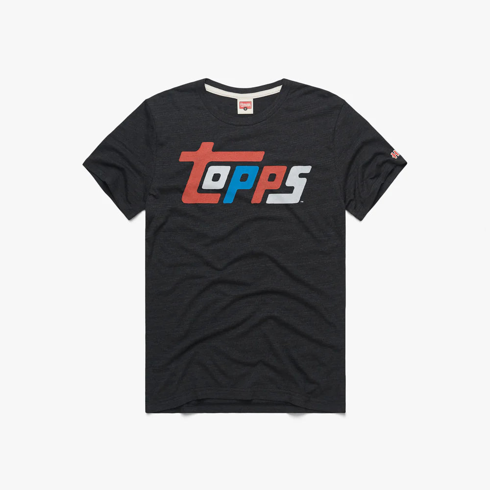 Topps 1981 Baseball T-Shirt Black by Homage - Large