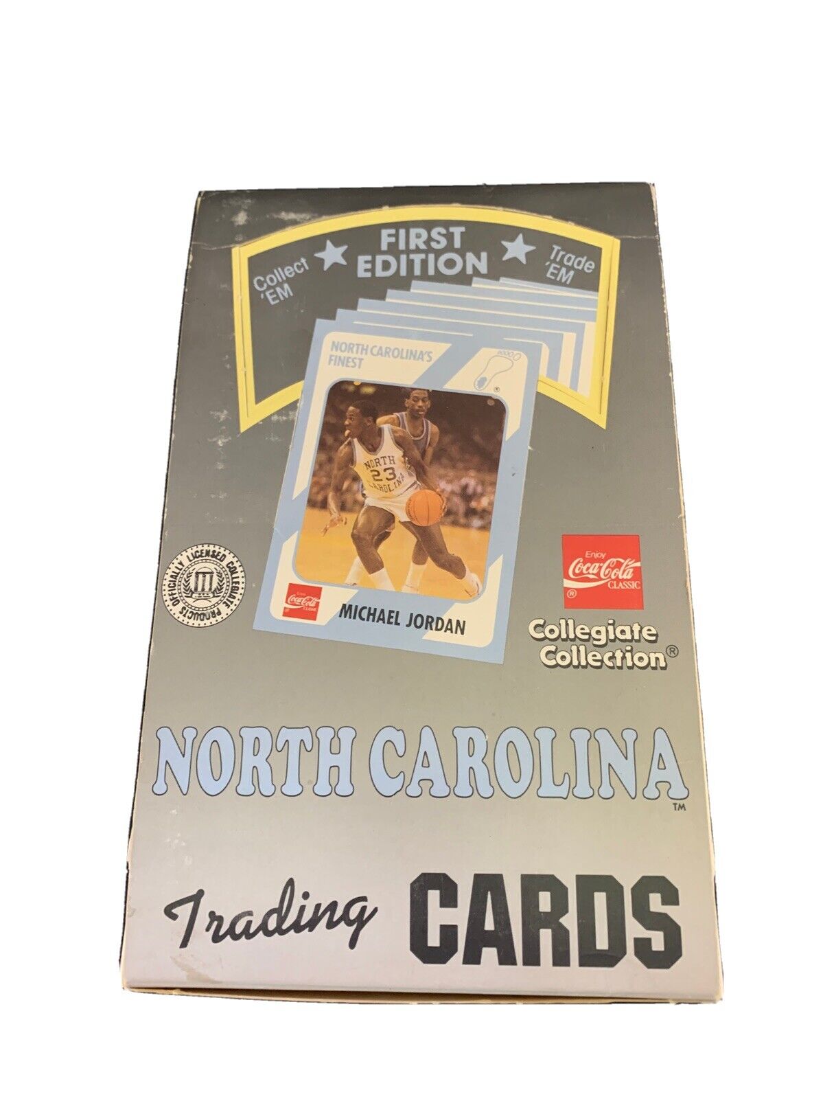 1990 Collegiate Collection North Carolina First Edition Box