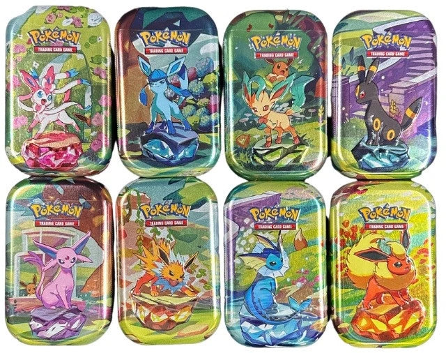 Pokemon Scarlet & Violet Prismatic Evolutions Mini Tin