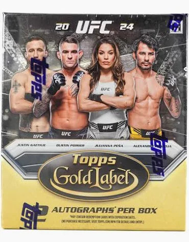 2024 Topps Gold Label UFC Hobby Box