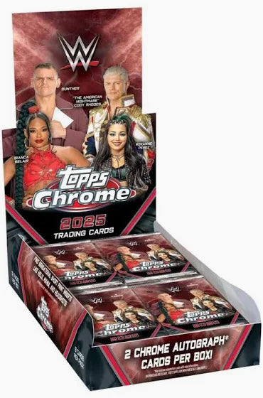 2025 Topps Chrome WWE Hobby Box