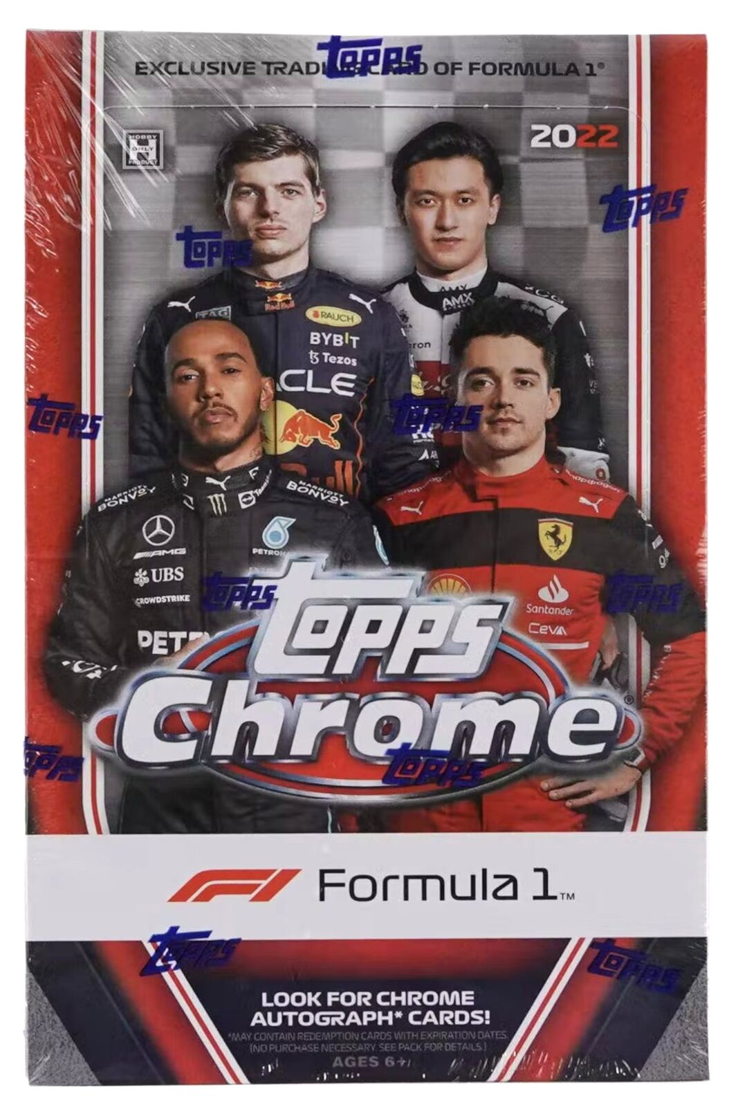 2022 Topps Chrome Formula 1 Racing Lite Box