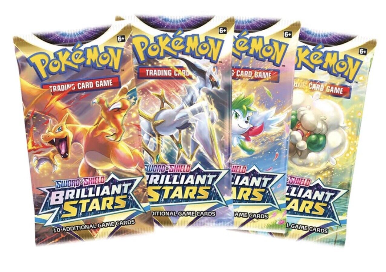 Pokemon Sword & Shield Brilliant Stars Booster Pack