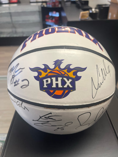 2006-07 Phoenix Suns Signed Team Ball with Suns COA